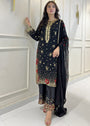 Black Kurta Set for Women