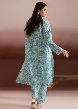 Sky blue, white Co Ord Sets for Women