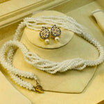 White Jewelry Set for Women