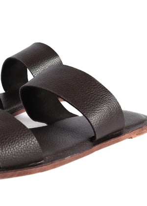 Pumpkin orange Flats for Men