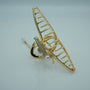 Gold Hair Clip for Women