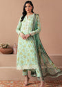 Moss green Unstitched for Women
