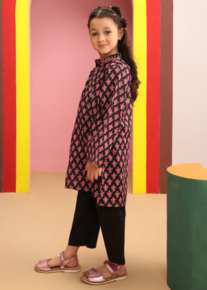 Pink, black Kurti for Girl