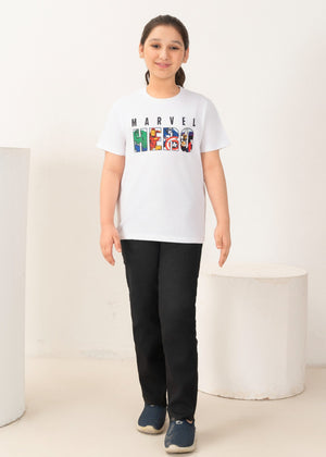 White T Shirt for Girl