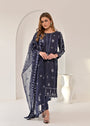 Navy blue Kurta Set for Women