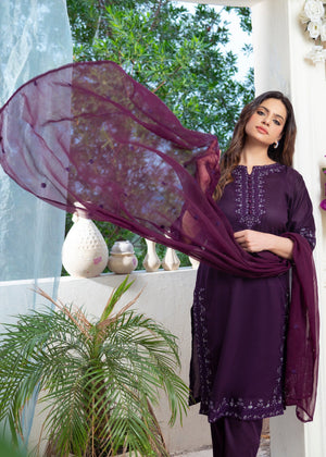 Purple Kurta Set for Women