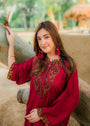 Maroon Kurta Set for Women