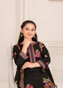 Black Kurta Set for Girl