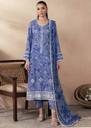 Sapphire blue Unstitched for Women