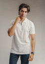 White Polo Shirt for Men