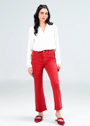 Maroon Pants for Women