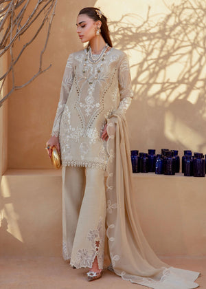 Beige Kurta Set for Women