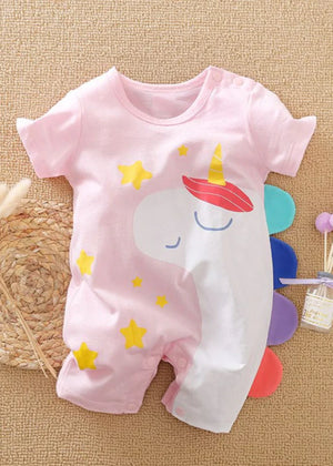 Pink Romper for Girl Newborn