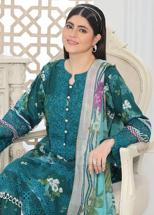 Bottle green Unstitched for Women