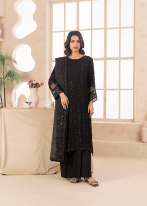 Jet black Kurta Set for Women