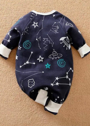 Navy blue Romper for Girl Newborn