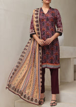 Coffee brown Unstitched for Women