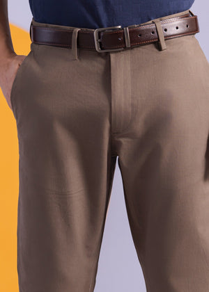 Coffee brown Pants for Men