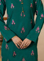 Green Kurta Set for Women