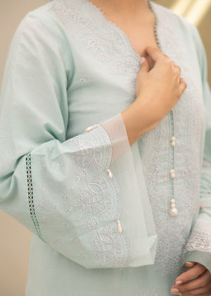 Mint green Unstitched for Women