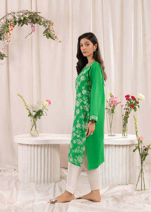 Green Kurti for Women