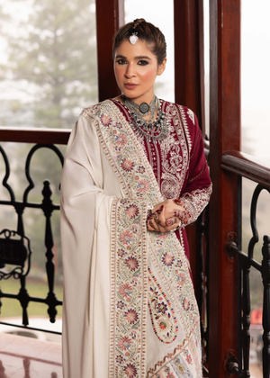 Maroon Unstitched for Women