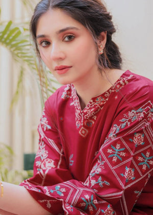 Maroon Kurta Set for Women