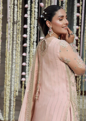 Tea rose pink Sharara for Women