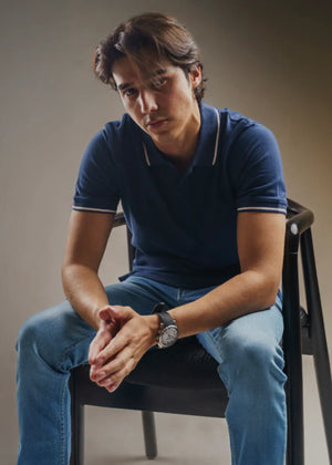 Midnight blue Polo Shirt for Men