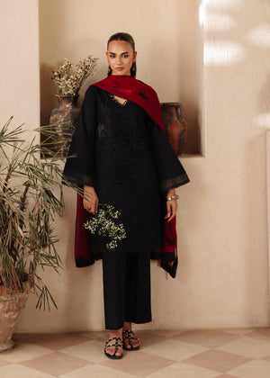 Black Kurta Set for Women