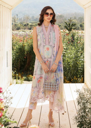 Tea rose pink Unstitched for Women