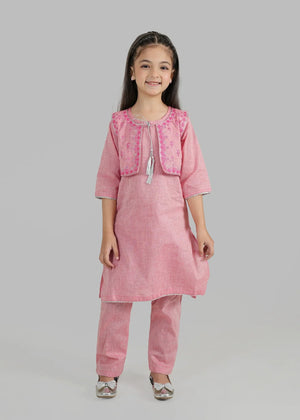 Pink Kurta Set for Girl
