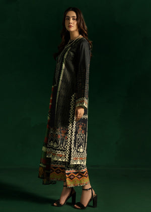 Black Kurta Set for Women