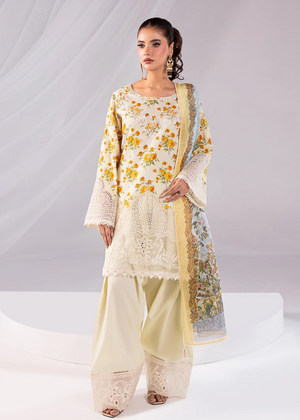 Off-white Kurta Set for Women