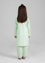 Pistachio green Kurta Set for Girl