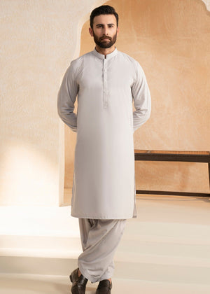 Light grey Shalwar Kameez for Men