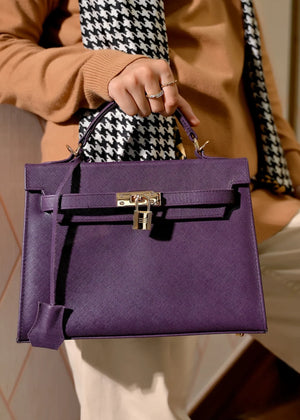 Purple Hand Bag for Women