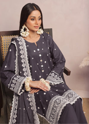 Dark grey Unstitched for Women