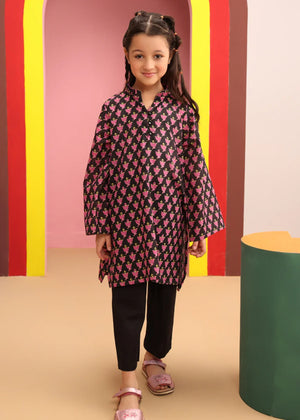 Pink, black Kurti for Girl
