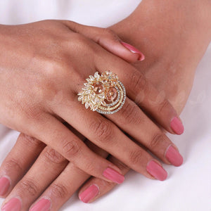 Champagne Ring for Women