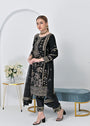 Black Kurta Set for Women