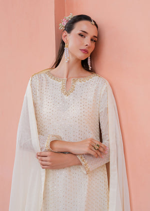 Off-white Pishwas for Women