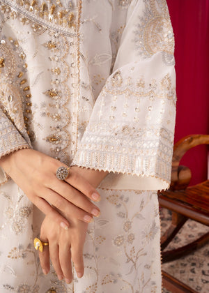 White Angrakha for Women