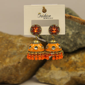 Orange Earrings for Women