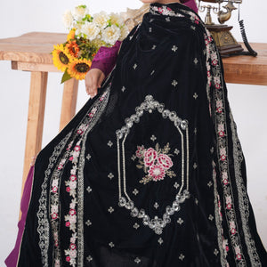 Black Shawl for Women