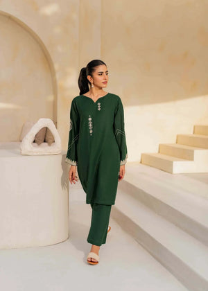 Dark green Kurta Set for Women