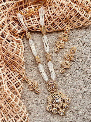 White Jewelry Set for Women
