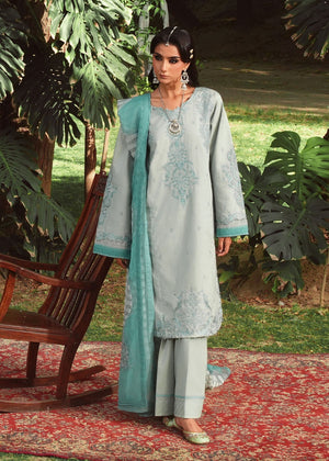Ice blue Kurta Set for Women