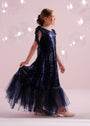 Navy blue Frock for Girl