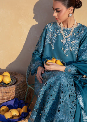 Teal Kurta Set for Women